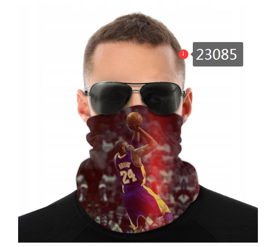 NBA 2021 Los Angeles Lakers #24 kobe bryant 23085 Dust mask with filter->nba dust mask->Sports Accessory
